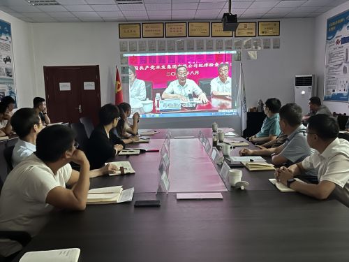 【河海水文】水發(fā)水控集團(tuán)黨委委員、紀(jì)委書(shū)記王高升到河海公司全面從嚴(yán)治黨、黨風(fēng)廉政建設(shè)專(zhuān)題調(diào)研 (1).jpg